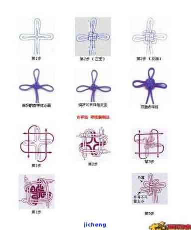 108打结方法图解法图片