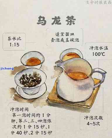 普洱茶图片儿画，小朋友手绘可爱普洱茶图片，学茶叶知识的好方法！