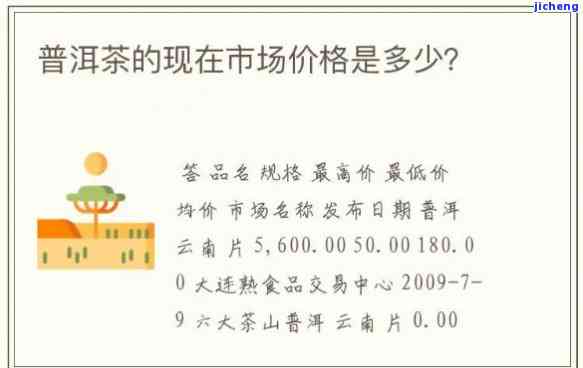 普洱茶售价多少才合适？一斤的价格是多少？