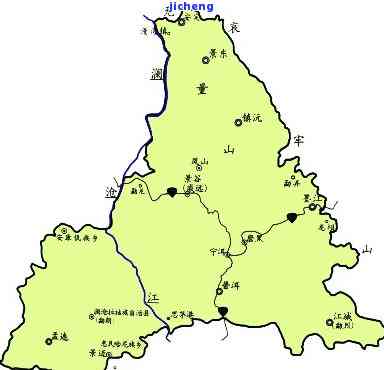 勐海普洱茶区-勐海普洱茶区分布图
