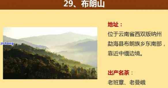 12大普洱茶山，探秘中国普洱茶文化：揭秘12大著名普洱茶山的神秘面纱