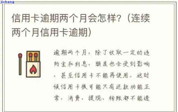 信用卡逾期两月了怎么办，信用卡逾期两个月，应该如何处理？