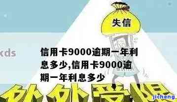 信用卡逾期9000一天利息多少，警惕高利贷！信用卡逾期9000元每日利息究竟几何？