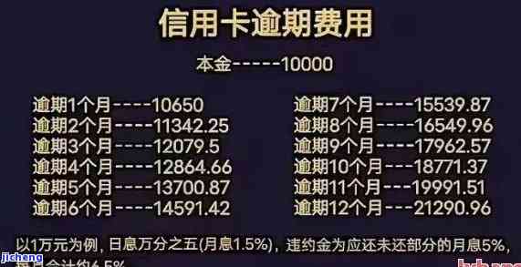 行用卡逾期利息多少，了解信用卡逾期利息：影响、计算及避免方法