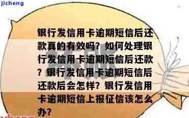 银行发信用卡逾期短信后还款，确保准时还款：银行发送信用卡逾期短信后的应对策略