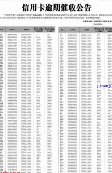 信用卡逾期信息表图片全集高清版