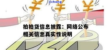 拍拍贷逾期网络公布-拍拍贷说网络公布