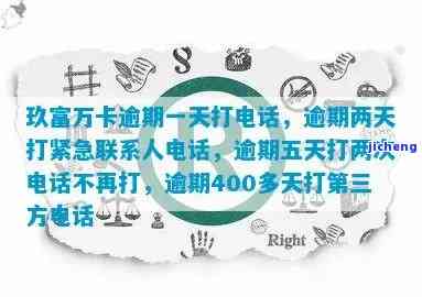 玖富万卡逾期400-玖富万卡逾期几天会给紧急联系人打电话