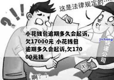 小花钱包逾期多久会起诉？欠款17000元及利息