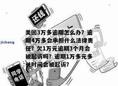 欠美团2万逾期一年，会被起诉吗？解决方案是什么？