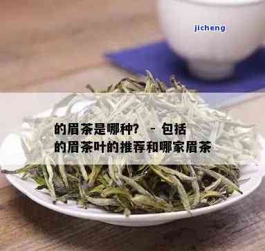 秀眉茶是什么茶-秀眉茶是什么茶叶