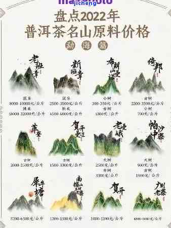 大雪山茶价格表：2023年最新及古树茶价目一览