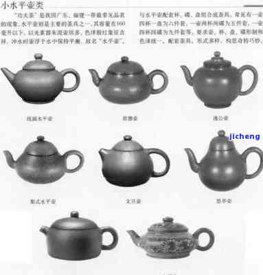 茶壶的器型种类大全：图解、图示与详细名称