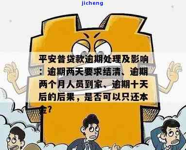 平安普借贷逾期处理方法及影响，包括i贷、贷款逾期后果，已逾期多年能否只还本金？