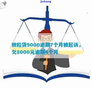 微粒贷逾期6000-微粒贷逾期6000会不会起诉