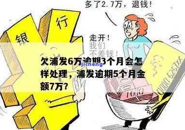 浦发6万逾期三个月-浦发6万逾期三个月利息多少