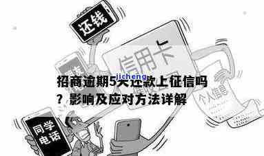 招商逾期5天有影响吗？上征信、最低还款、还能取款？逾期四天解决方案