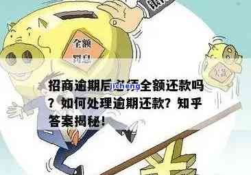 招商分期还款逾期了怎么办，如何处理招商分期还款逾期问题？