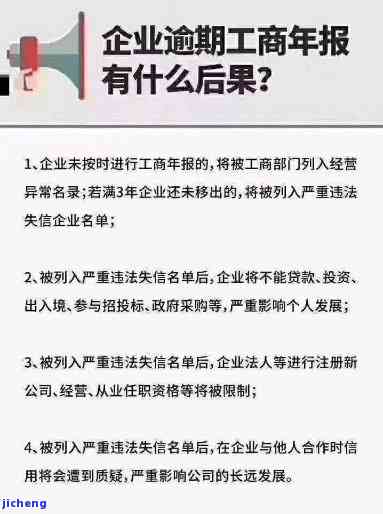 工商年报逾期未申报：罚款多、需补报，后果严重，是否通知企业？实际控股股东受影响大