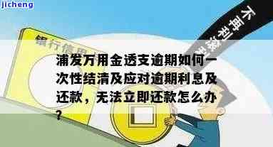 浦发万用金逾期多久银行会要求一次性结清？如何处理逾期情况？