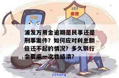 浦发万用金5万逾期处理方法：影响、解决步骤及可能后果