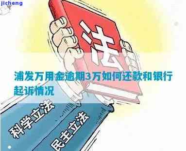 浦发万用金逾期3年-浦发万用金逾期3年了,还会被起诉吗