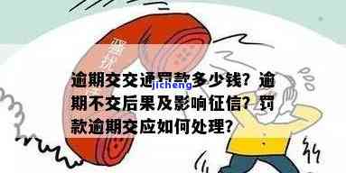 逾期不处理交通违法行为会怎么样？罚款、扣分、车辆被锁定，甚至可能影响个人信用！