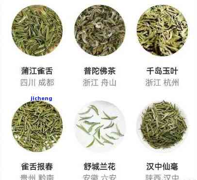 名茶产地分布图最新：十大名茶及其特点与产地一览