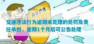 逾期不处理交通违法行为会怎么样，逾期不处理交通违法行为的严重后果