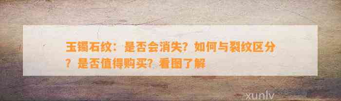 玉镯石纹：是不是会消失？怎样与裂纹区分？是不是值得购买？看图熟悉