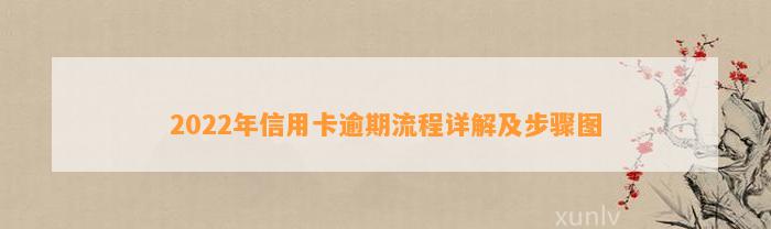 2022年信用卡逾期流程详解及步骤图