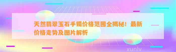 天然翡翠玉石手镯价格范围全揭秘！最新价格走势及图片解析