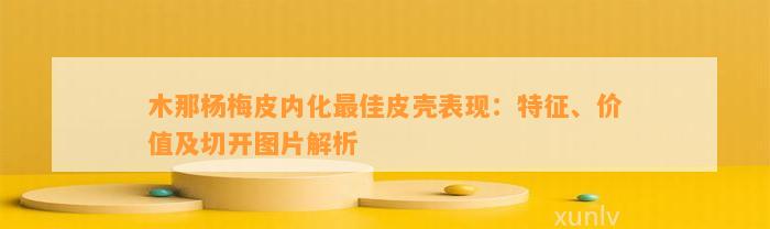 木那杨梅皮内化最佳皮壳表现：特征、价值及切开图片解析